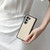 For Samsung Galaxy Z Fold5 Woven Texture Folding PU Phone Case(White)