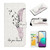 For OPPO A18 Oil Embossed 3D Drawing Leather Phone Case(Feather)