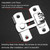 Medium 201 Stainless Steel Barn Door Lock Hook Stainless Steel Door Buckle Insertion