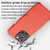 For iPhone 15 Lamb Grain PU Back Cover Phone Case(White)