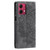 For Motorola Moto G84 Totem Embossed Magnetic Leather Phone Case(Grey)