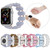 For Apple Watch Series 2 38mm Stretch Resin Watch Band(Colorful)