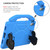 For Lenovo Tab P11 Gen2 11.5 Thumb Bracket EVA Shockproof Tablet Case(Blue)