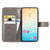 For Samsung Galaxy S24 5G Four-leaf Clasp Embossed Buckle Leather Phone Case(Gray)