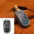 For Buick Car Cowhide Leather Key Protective Cover Key Case, Five Keys Version (Blue)