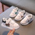 Children Sneakers Cartoon Panda Girls Boys Casual Shoes Running Shoes, Size: 28(Green)