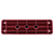 CP-4330-02 600A M10 Power Distribution Block Terminal Studs(Red)