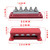CP-4330-02 600A M10 Power Distribution Block Terminal Studs(Red)