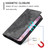 For Samsung Galaxy S22 Ultra 5G Totem Embossed Magnetic Leather Phone Case(Grey)
