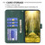 For Tecno Spark 10 4G Magnetic Buckle Rhombus Texture Leather Phone Case(Green)