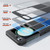 For Samsung Galaxy Z Flip5 All-inclusive Decal Carbon Fiber Texture Protective Phone Case(Black)