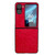 For OPPO Find N2 Flip Impression Flower Pattern Protective Phone Case(Red)