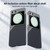 For Samsung Galaxy Z Flip5 All-inclusive Decal Carbon Fiber Texture Protective Phone Case(Gray White)