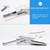 Deli  Labor-saving Stapler NO.12 Handheld Stapler Papers Stapling Machine, Spec: 0329 Black