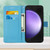 For Samsung Galaxy S24 5G Colored Drawing Pattern Plain Weave Leather Phone Case(Caring Butterfly)