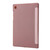 For Samsung Galaxy Tab A9+ TPU Deformation Multi-Fold Leather Tablet Case(Rose Gold)