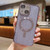 For iPhone 15 Plus MagSafe Glitter Electroplating TPU Phone Case(Purple)