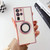 For Samsung Galaxy S20 Ultra 5G MagSafe Electroplating TPU Phone Case(Rose  Gold)