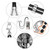 For Samsung Galaxy S24+ 5G Electroplating Dual-side IMD Phone Case with Lanyard(Totem Elephant)