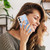 For Samsung Galaxy S24+ 5G Electroplating Marble Dual-side IMD Phone Case with Ring(Blue 018)