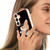 For Samsung Galaxy S24+ 5G Electroplating Dual-side IMD Phone Case with Ring Holder(Natural Growth)