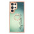 For Samsung Galaxy S24 Ultra 5G Electroplating Dual-side IMD Phone Case with Ring Holder(Smile)