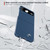For Samsung Galaxy Z Flip4 All-inclusive Decal Carbon Fiber Texture Protective Phone Case(Blue)