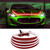 Car Startup Scan Through Hood LED Daytime Running Atmosphere Light, Length:1.5m(Red Light)