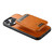 For iPhone 15 Pro Suteni H15 MagSafe Oil Eax Leather Detachable Wallet Back Phone Case(Khaki)