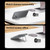 For iPhone 14 Plus Lens Holder Frosted Phone Case(Black)