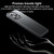 For iPhone 14 Plus Lens Holder Frosted Phone Case(Black)