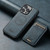 For iPhone 15 Suteni H15 MagSafe Oil Eax Leather Detachable Wallet Back Phone Case(Blue)