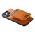 For iPhone 14 Pro Suteni H15 MagSafe Oil Eax Leather Detachable Wallet Back Phone Case(Khaki)