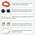 Car Universal Modified Aluminum Alloy Cooling Water Tank Bottle Can, Capacity: 800ML (Red)