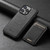 For iPhone 12 Pro Max Suteni H15 MagSafe Oil Eax Leather Detachable Wallet Back Phone Case(Black)