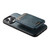 For iPhone 12 Pro Suteni H15 MagSafe Oil Eax Leather Detachable Wallet Back Phone Case(Blue)