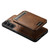 For Samsung Galaxy S22+ 5G Suteni H15 MagSafe Oil Eax Leather Detachable Wallet Back Phone Case(Red)