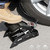 55B-01 Car / Motorcycle / Bicycle Portable High Pressure Double Pipe Inflatable Cylinder Pedal Air Pump