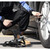 55B-01 Car / Motorcycle / Bicycle Portable High Pressure Double Pipe Inflatable Cylinder Pedal Air Pump