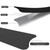 ENLEE E17305 6pcs /Set Road Bike Frame Stickers Thickened Waterproof Chain Guard Protector Decal, Model: Diamond