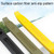 ENLEE Q-10 Bicycle Mountain Bike Tire Repair Pry Bar Disassembly And Maintenance Tool Accessories(Fluorescent Yellow)