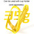 ENLEE Q-10 Bicycle Mountain Bike Tire Repair Pry Bar Disassembly And Maintenance Tool Accessories(Fluorescent Yellow)