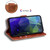 For Xiaomi Redmi Note 13 5G Skin Feel Pure Color Flip Leather Phone Case(Brown)