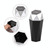 Car Mini Trash Can Desktop Storage Box(Silver)