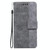 For Xiaomi Redmi Note 13 5G Geometric Embossed Leather Phone Case(Grey)