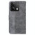 For Xiaomi Redmi Note 13 5G Geometric Embossed Leather Phone Case(Grey)