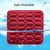 Car USB Seat Heater Cushion Warmer Cover Winter Heated Warm Mat, Style: Heart Shape (Black)