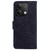 For Xiaomi Redmi Note 13 5G Tiger Embossing Pattern Leather Phone Case(Black)