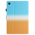 For Samsung Galaxy Tab A9 Stitching Gradient Smart Leather Tablet Case(Blue Orange)