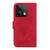 For Xiaomi Redmi Note 13 5G Butterfly Rose Embossed Leather Phone Case(Red)